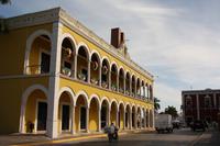 143 beim Stadtrundgang durch Campeche