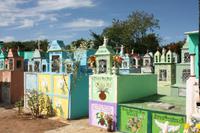 168 ein typischer Mayafriedhof