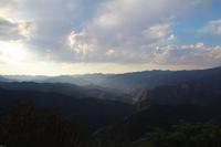 Ausblicke auf der Fahrt nach Oaxaca