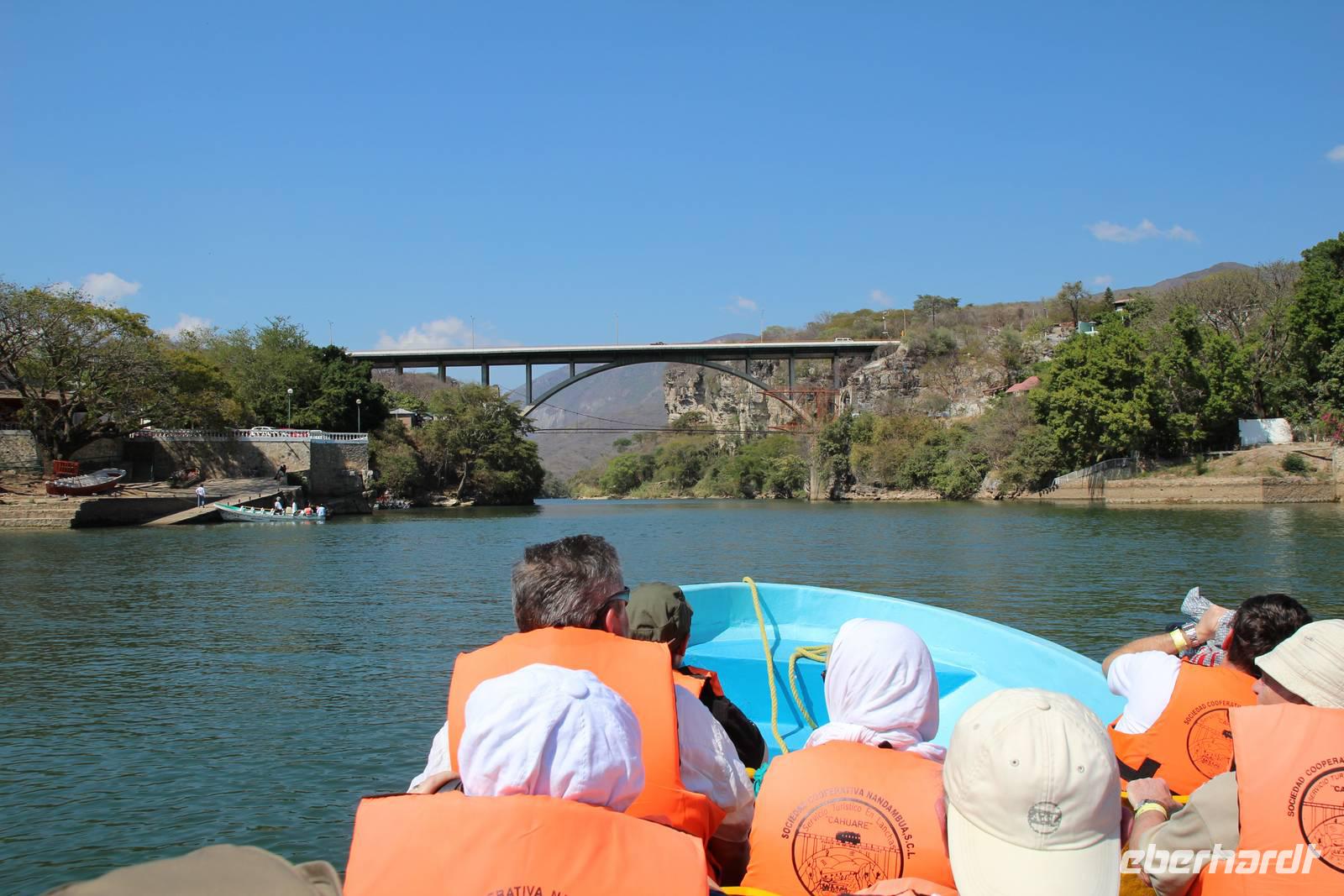 Bootsfahrt durch den Sumidero Canyon