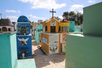 Typischer Maya-Friedhof