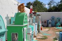 Typischer Maya-Friedhof