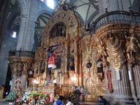 Goldener Altar in der Kathedrale von Mexiko