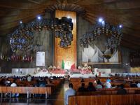 In der Basilika der Jungfrau von Guadaloupe