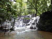 Wasserfall Urwald - Palenque
