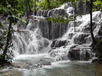 Wasserfall Urwald - Palenque