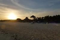 Sonnenuntergang in der Karibik