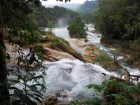 Wasserfälle Agua Azul - Mexiko Rundreise - Kolonialstädte. Mayakultur, Karibik