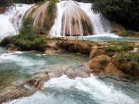 Wasserfälle Agua Azul - Mexiko Rundreise - Kolonialstädte. Mayakultur, Karibik