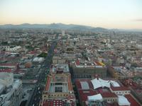 Blick über Mexiko Stadt vom Turm Lateinamerikas