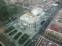 Blick über Mexiko Stadt vom Turm Lateinamerikas