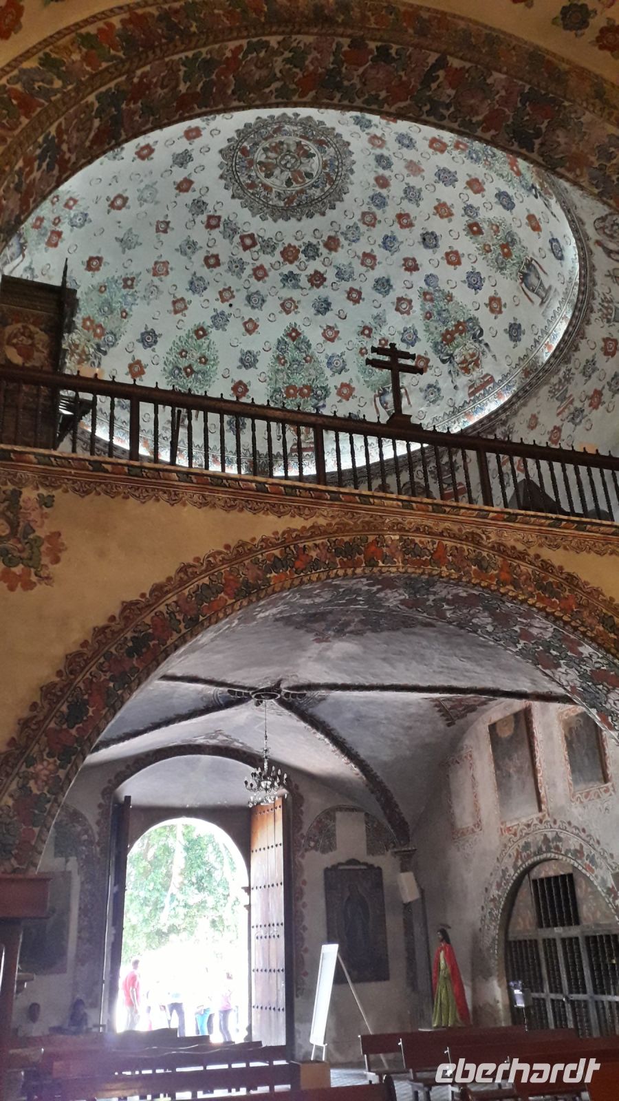 Die Kuppel der Kirche