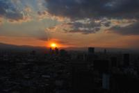 Mexiko Stadt - Sonnenuntergang