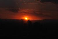 Mexiko Stadt - Sonnenuntergang