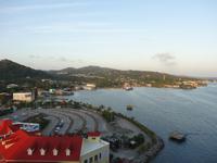 Das Hafengelände von Roatan - Honduras