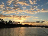 Sonnenaufgang in der Dominikanischen Republik