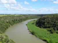 Blick auf den Chavon-Fluss