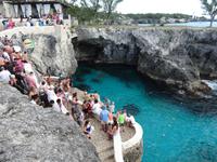 Klippenspringer beim legendären Rick's Cafe