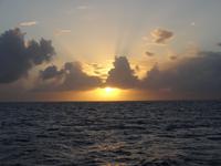 Sonnenuntergang in Mexiko