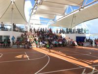 Fussballbegeisterte in der Arena - passiv natürlich ;-)!