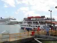 Unser Ausflugsboot auf dem Panamakanal