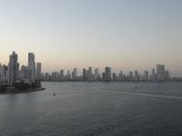 Bocagrande zum Sonnenuntergang