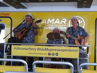 Livemusik auf dem Rückweg