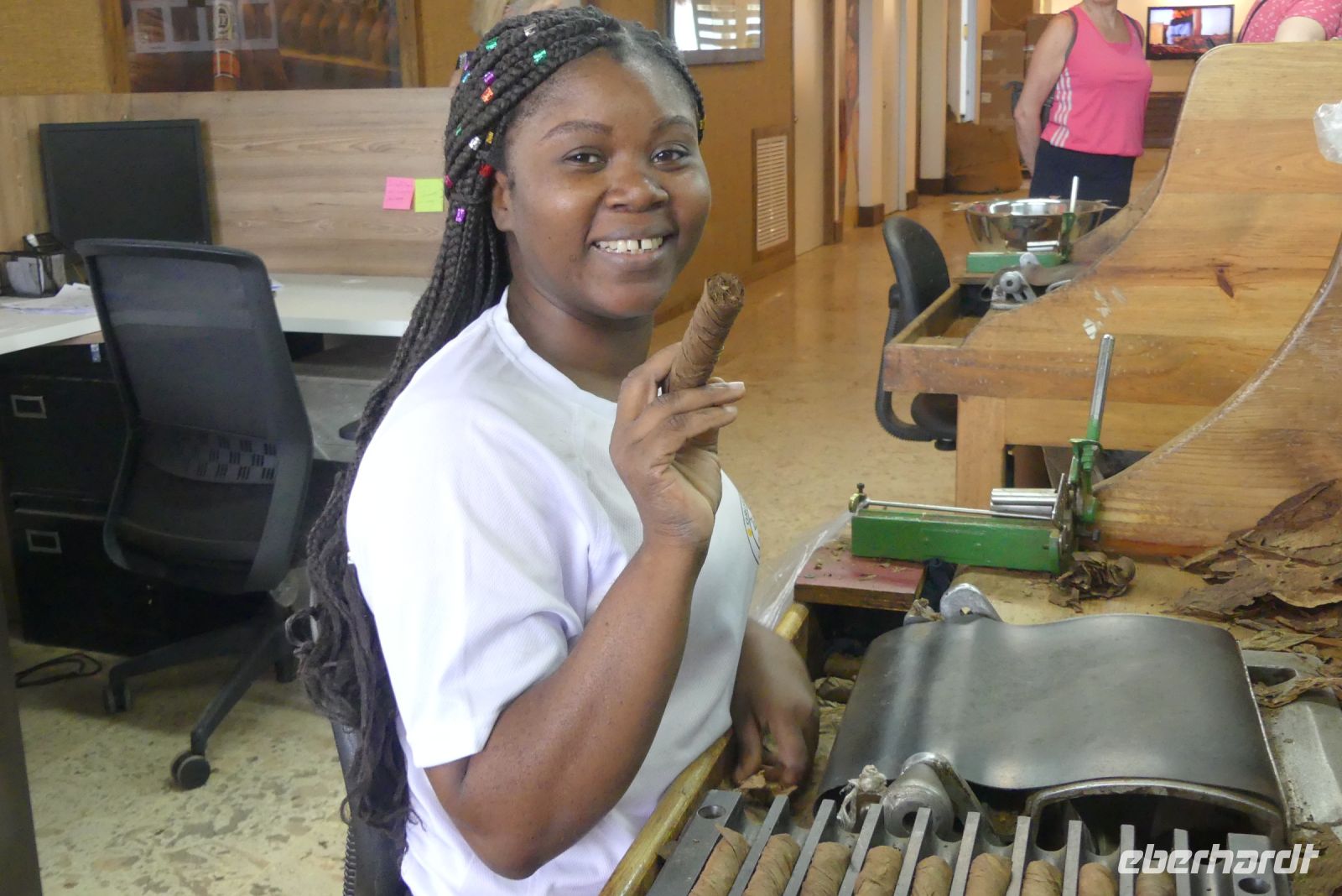 in der Zigarrenmanufaktur Cigar Country