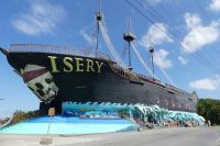 Isla Roatan, Ausflug in den Osten der Insel, Piratenschiff „Isery“