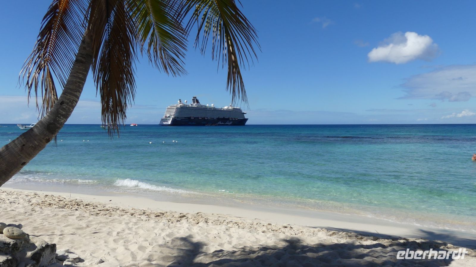 Ausflug Isla Catalina, Blick auf Mein Schiff 3