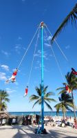 Kreuzfahrt Karibik - Tanz der Voladores in Playa del Camen, Mexiko
