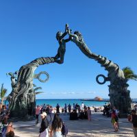 Kreuzfahrt Karibik - Wahrzeichen von Playa del Camen, Mexiko