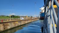 Kreuzfahrt Karibik - Schleuse im Panama-Kanal, Panama