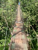 Hängebrücke, Mayan Eden Eco Park, Roatan, Honduras