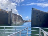 Miraflores Schleuse, Panamakanal, Panama
