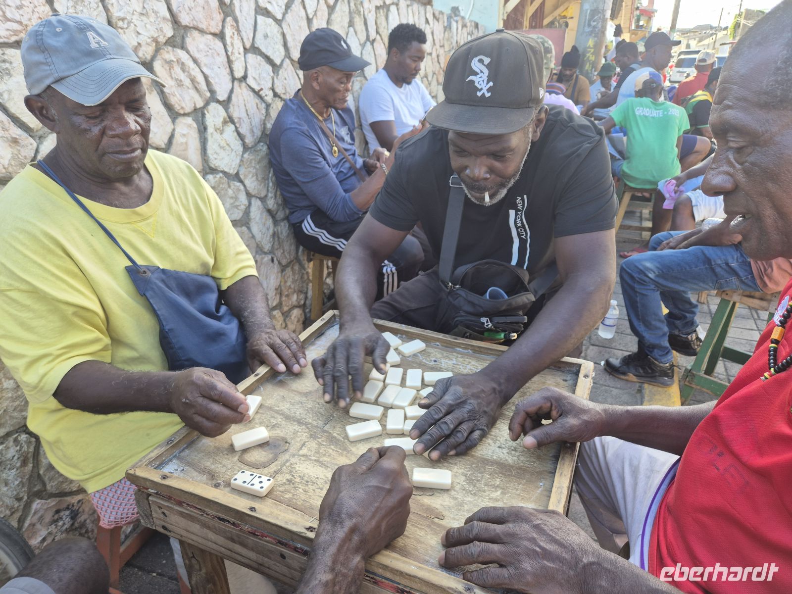 Spaziergang durch Falmouth, Jamaika