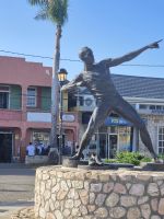 Spaziergang durch Falmouth...Usain Bolt Denkmal