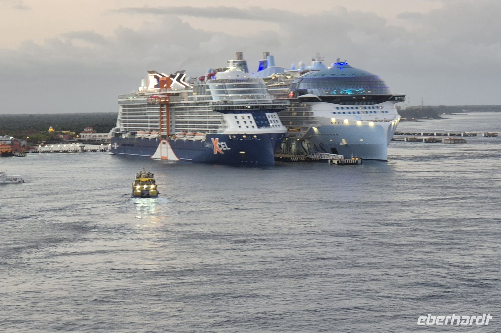 Ankunft in Cozumel, Mexiko