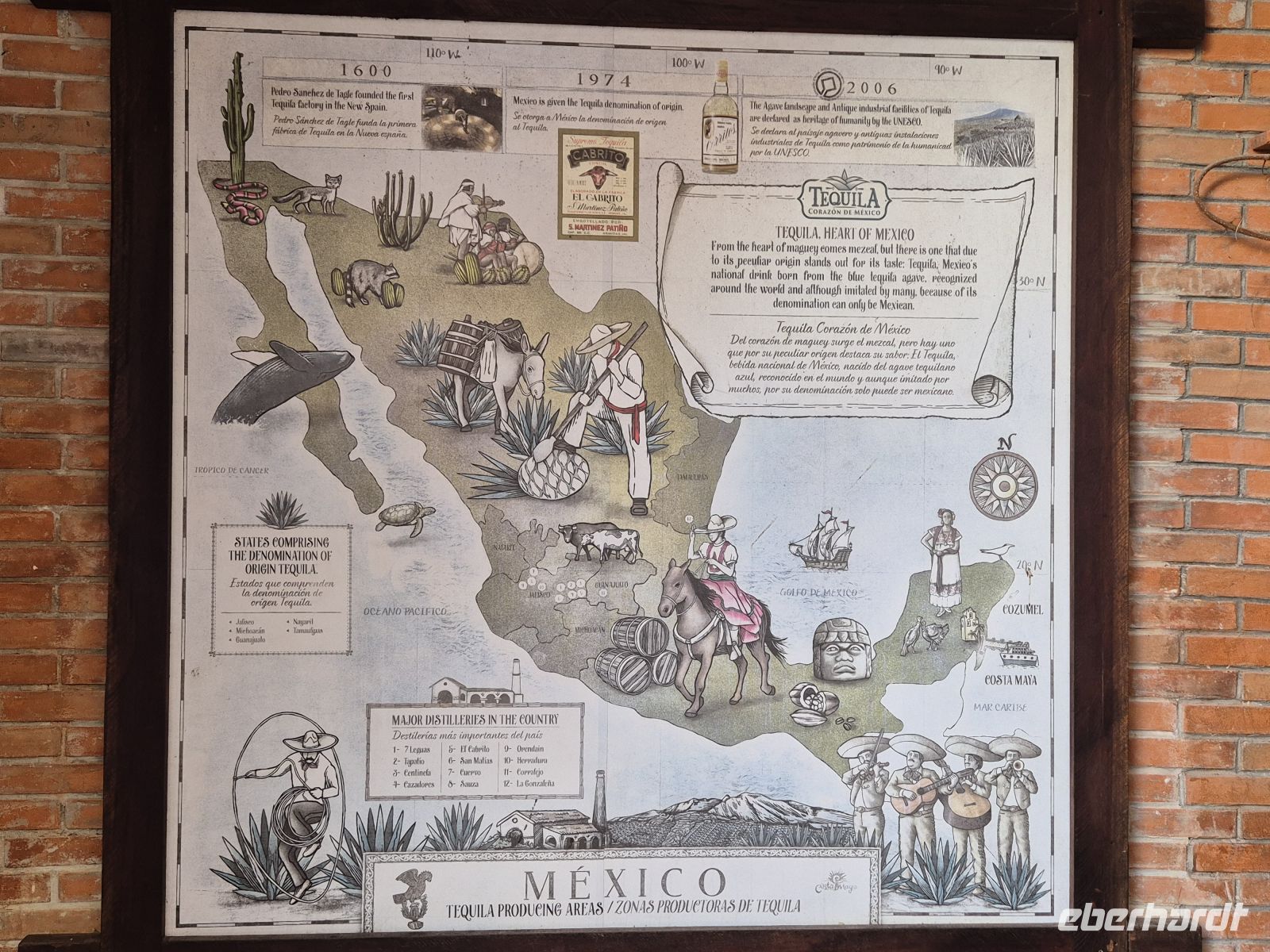 in Costa Maya gesehen