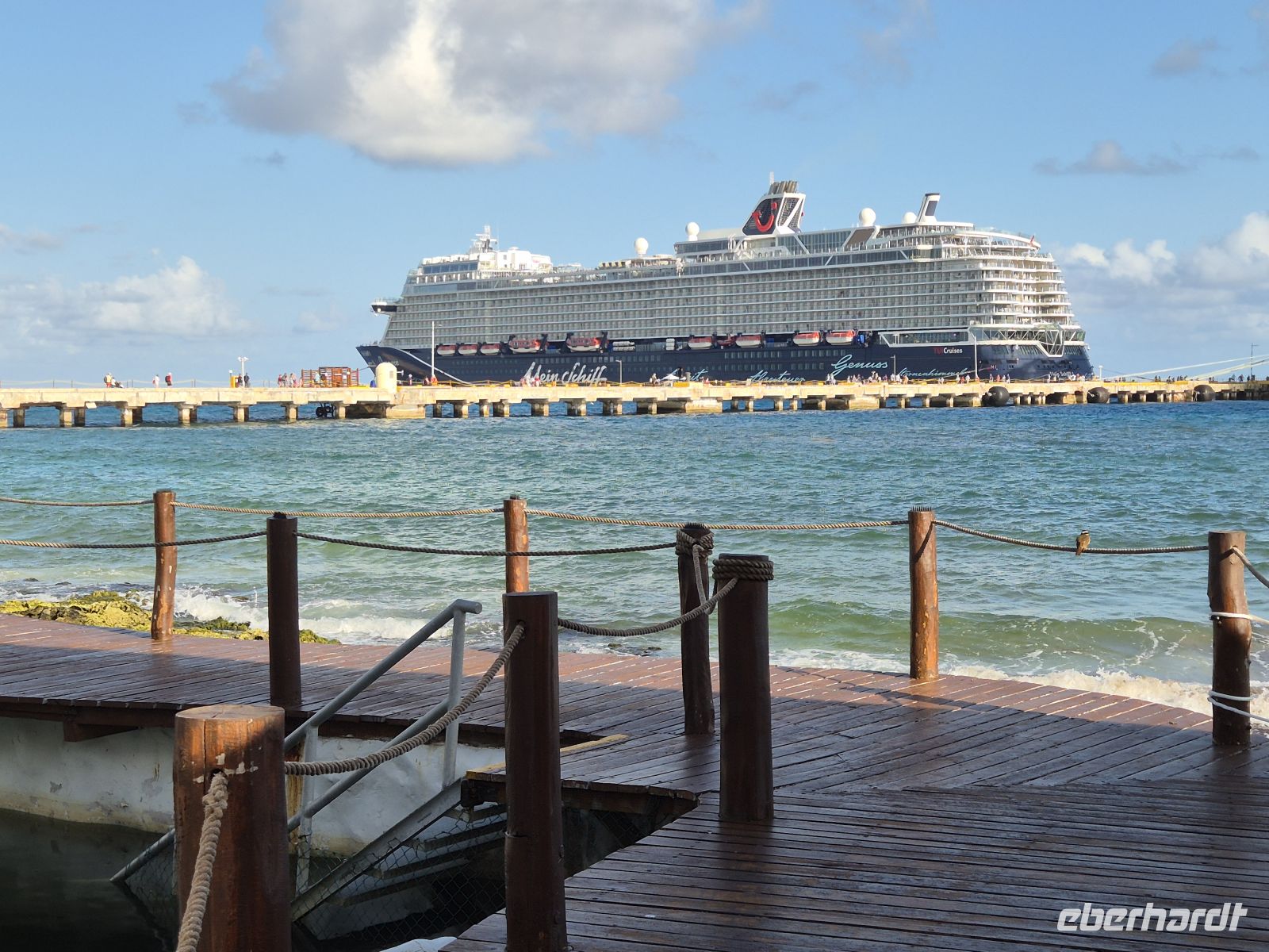 Mein Schiff 1 in Costa Maya
