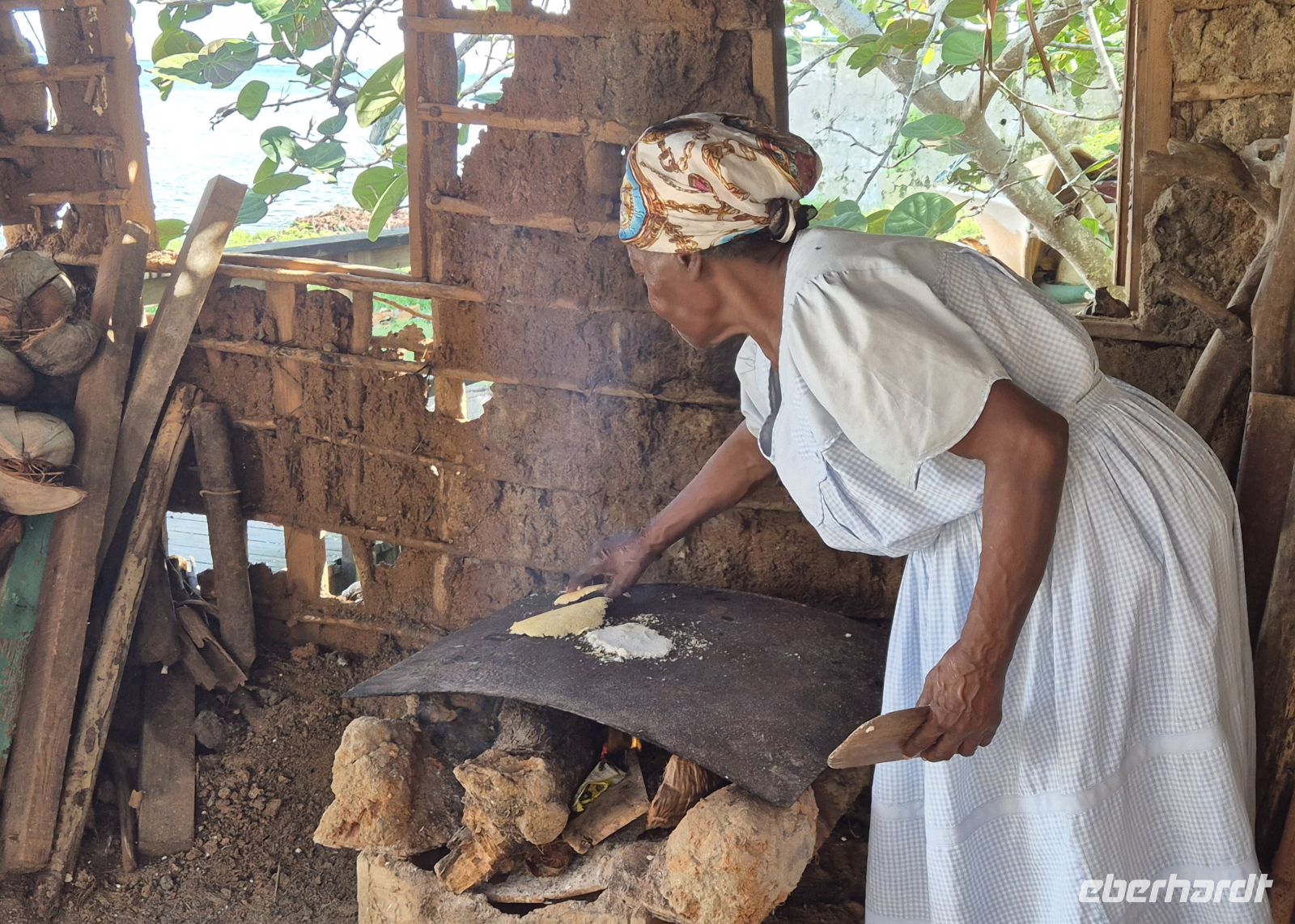 im Dorf Punta Gorda, Roatan