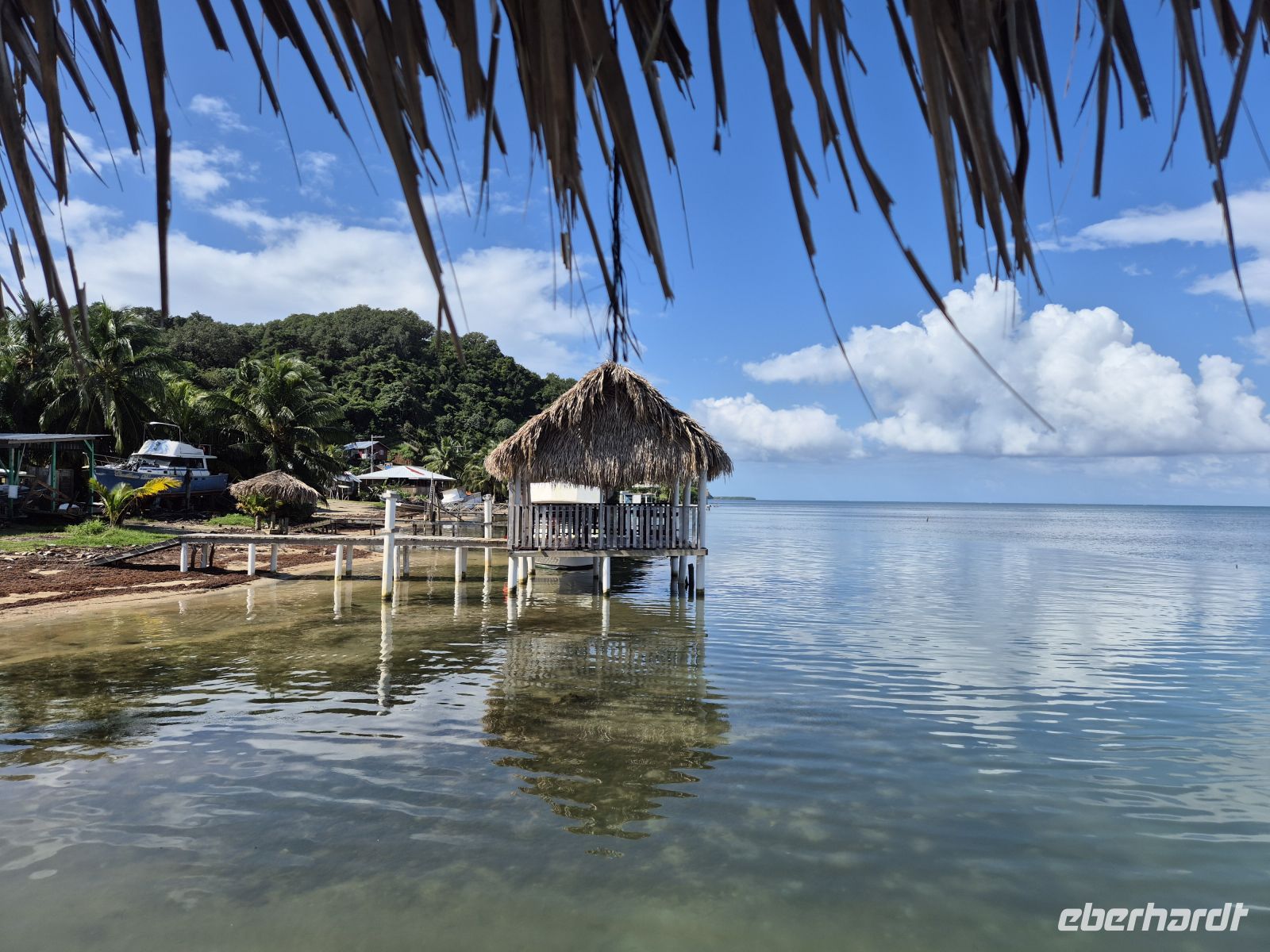im Dorf Punta Gorda, Roatan
