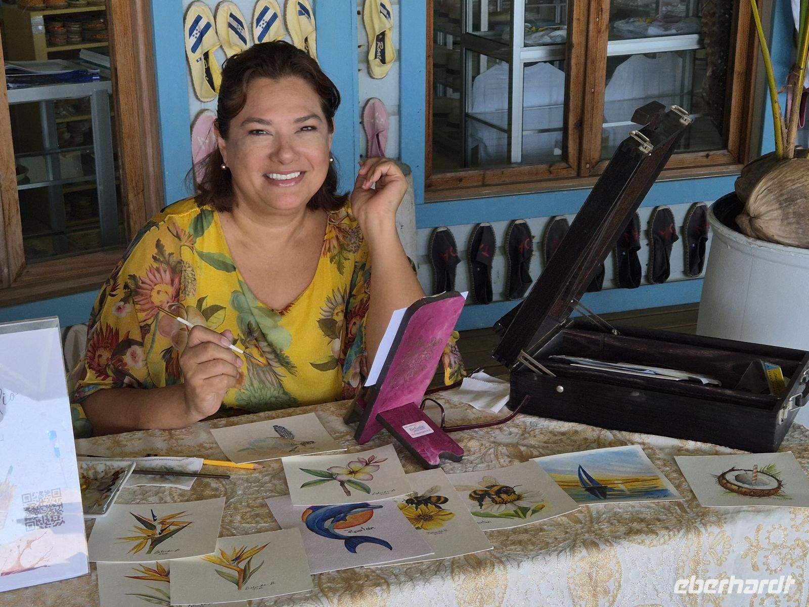 unterwegs auf Roatan, French Habour 