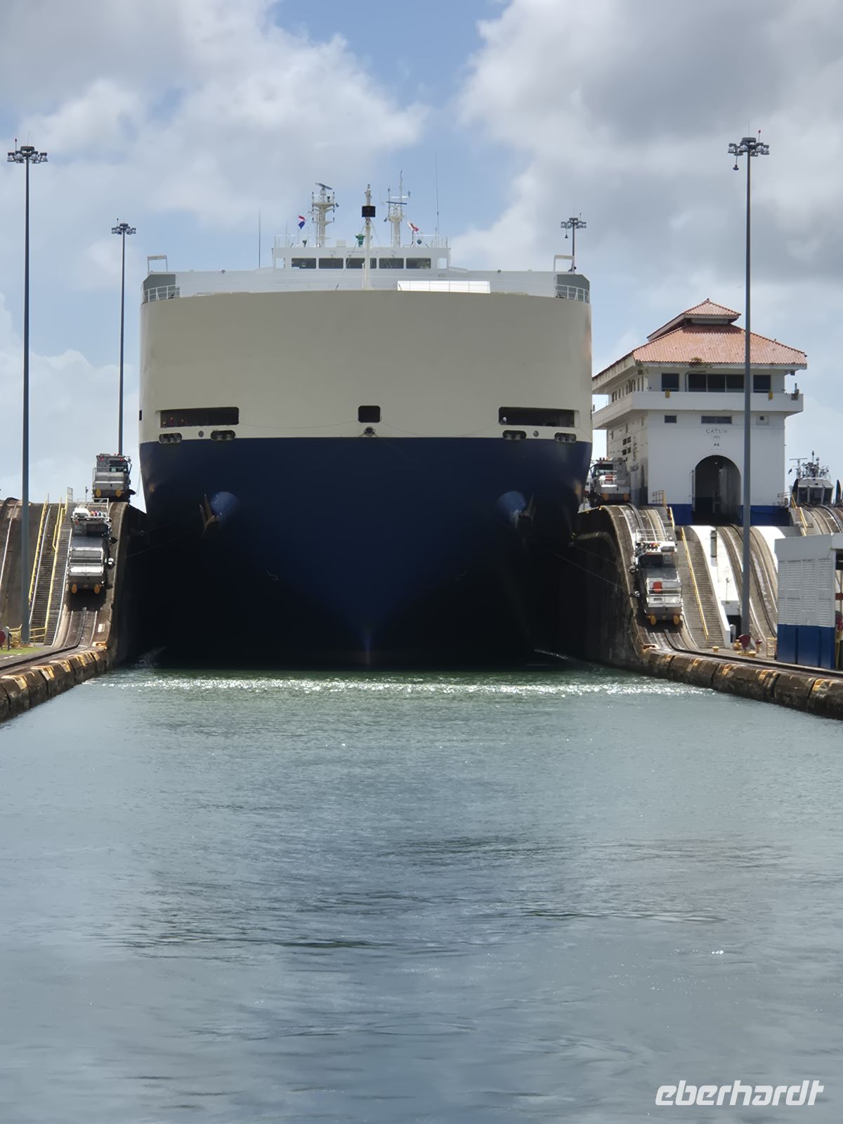 Panama Kanal, Gatunschleusen