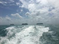 3 Schiffe tendern heute vor Belize City