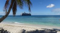 Ausflug Isla Catalina, Blick auf Mein Schiff 3