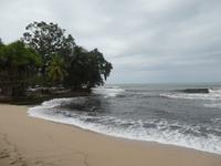 Raue Küste im Cahuita-Nationalpark