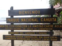 Spaziergang im Cahuita-Nationalpark