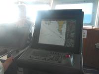 Auf der Brücke MS Berlin