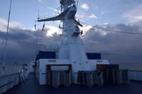 0367 Bus 1 - Ankunft vor Menorca nach stürmischer Nacht